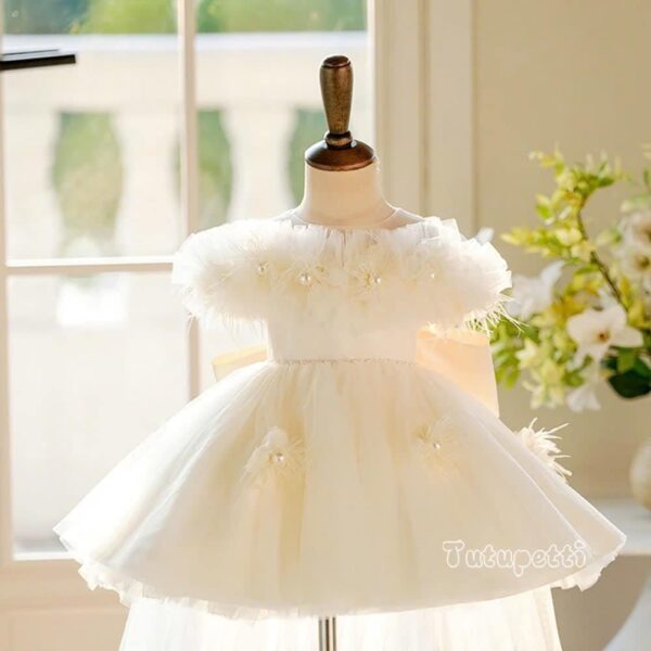 White Elegant Mermaid Dress - Image 2
