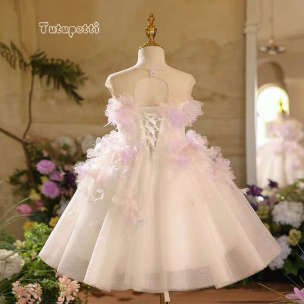 The White Blossom Evening Dress - Image 3