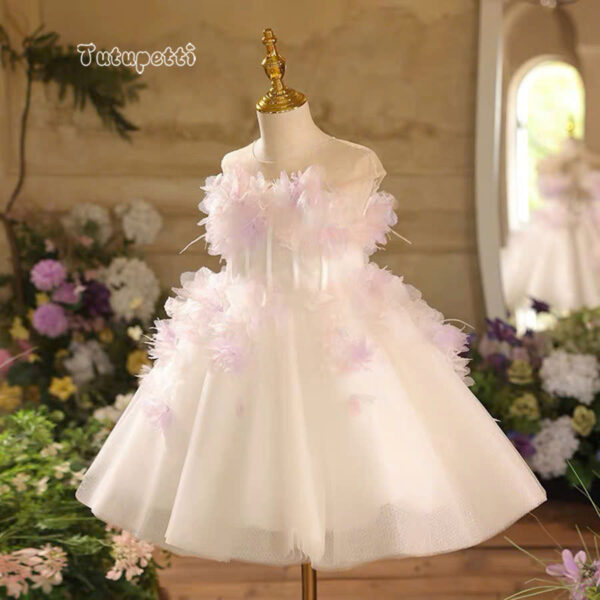 The White Blossom Evening Dress - Image 2