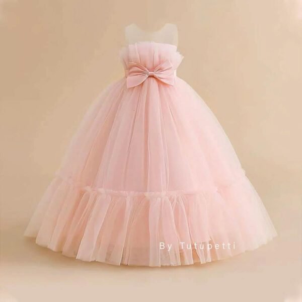Girls' Luxury Long Princess Gown