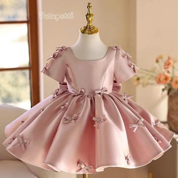Pink Bow Princess Dress