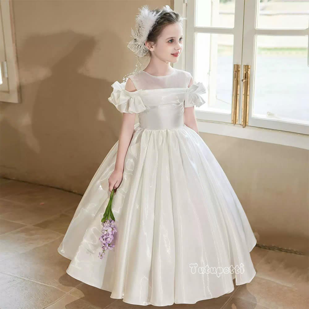 Elegant White Evening Gown 3 Elegant White Evening Gown - Image 3