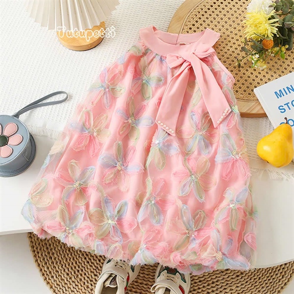 p25-13 hồng hoa bbis nơ yếm 299k